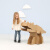 定制适用儿童玩具纸箱恐龙动物模型组装纸板大型手工制作幼儿园环创摆件展 大象