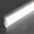 跃励工品 led灯管 商场办公室支架日光灯管  T5-0.6米9W 6500K-正白一个价