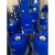 定制pvc热收缩管 18650锂电池组塑皮阻燃热缩套膜 蓝色热缩管 包 折径宽400mm