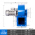 迪万奈特 工业风机小型锅炉引风机排烟吸尘鼓风机耐高温离心风机220V除尘抽风机 550W