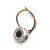 R503-S 圆形半导体指纹模组 指纹采集识别模块 不锈钢螺纹 带灯环 R503/S-25mm 安装直径25mm