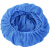盛融乾定制适用于透气网帽男女通用无尘车间工厂工作帽防靜電帽艾灸可水 蓝色