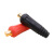 鸣固 电缆连接器 焊把线快速接头电焊机配件对接插头插座焊接耦合器 DKJ50-70 插头（红） MGL1395