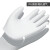 星宇/ 劳保手套PU508同（FU208） 涂层防滑白针织PU涂掌手套打包透气手套 白色120副 L码