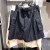 耐克（NIKE）短裤女裤夏季运动裤工装风休闲裤舒适透气休闲裤子 DM6248-010黑色 S