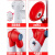 丹斯提尼抽气罩实验室三节移动排烟器通风排风罩pp万向抽风艾灸吸 标准pp红色(吊顶款)