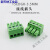15EDGK-3.5MM插拔式对接插头绿色接线端子焊PCB板孔座2-24P小间距 15P K插头