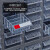 越越尚  零件柜电子元件存储柜工具整理柜钢制物料柜零件收纳柜 100抽透明抽屉  YYS-SJG-208