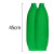 乳胶防水防腐蚀套袖耐油耐酸碱皮袖套橡胶护袖厨房水产袖套加长款 绿色45cm五双