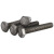 铸赢工业 4.8级本色碳钢六角螺栓 4.8级本色全牙螺纹螺丝 M14*90(P2.0)（20个）