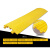 线槽减速带pvc室内户外盖线板 护线压线过线槽电缆过路保护板橡胶 黄色100*13*2cm