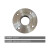 安赛瑞 板式平焊法兰 DN65 PN1.0 20# GB/T9119 9Z02370