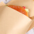 海斯迪克 防油纸袋 牛皮纸食物包装袋防油淋膜牛皮纸袋打包袋 15*16(100只) HKCX-173