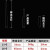 品质战术甩棍防身武器保安甩辊甩鞭车载自卫甩棒摔棍伸缩三节 26寸合金钢菱形银 +4礼