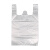 急先锋 塑料袋现货餐饮酒店打包外卖袋白色透明打包袋塑料袋 32*52加厚50/捆