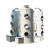 定制pp喷淋塔废气处理环保设备不锈钢脱硫碱洗塔工业酸雾净化水淋 1.5*3.5米