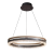 松伟水晶之恋现代轻奢客厅餐厅别墅复式LED吊灯国包安装 直径40cm(适用810)