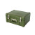 军澜 450*350*210mm 滚塑箱 给养单元户外便携式绿色多功能器材箱空投箱航拍仪器箱装备箱战备箱