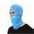 LISM头套电动 面罩氩弧焊防烤脸焊工隔热护脸电焊围脖电动夏季摩 浅蓝色