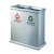 南 GPX-218F 南方分类环保垃圾桶 砂纹钢 户外垃圾箱 不锈钢分类果皮桶 公用垃圾箱