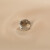 诗筠（SHIJUN）珍珠戒指小米珠花迹女小众设计感复古食指戒时尚个性开口节 图片色