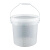 午励 浸泡桶 透明刻度桶 带盖小水桶 5L全透明 