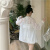 荣西图雪纺防晒开衫外套女夏季外搭薄款空调罩衫白色衬衫蝴蝶结上衣 白色 S