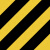 PVC黑黄色警示警戒贴地标线彩色斑马标识地板面工厂消防划线胶带 (黑黄) 宽50mm x 18M/卷