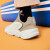 阿迪达斯 （adidas）OZELIA经典运动复古老爹鞋男女阿迪达斯官方三叶草 米白/棕 37(23 白色/灰粉色/浅粉色 36(220mm)