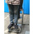 欧杜（oudu）  不锈钢台阶凳2层小梯子脚踏凳户外小门台小楼梯仓库 4层40厘米宽(90*40*90厘米)