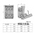 HR6-63A 100A 160A 250A400A630A熔断器式隔离开关 刀熔开关紫铜  竹江 500A 紫铜