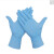 鑫初衷    一次性蓝色防护手套（无粉）工业防滑耐磨盒装抽取式PVC材质丁腈合成手套工厂 合成丁腈 15天