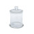希万辉 实验室带盖标本缸玻璃染色缸展示瓶样品瓶 130*135mm/26片圆缸