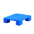 惠世达 塑料托盘仓库防潮垫板超市地堆卡板加厚地台板多功能备件 平板拼接垫板：100x60x4.5cm 