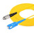 ABLEMEN XJ-5311SM 电信级光纤跳线fc-sc(UPC) 5米 单模单芯 Φ3.0跳纤网线光纤线 收发器尾纤