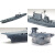 田宫（TAMIYA）军舰水线系列美国舰船拼装军模仿真模型桌面摆件进口礼物 1/700 CV-3萨拉托加航母 31713