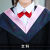 学士服文科大学生毕业礼服学院风班服表演礼服成人通用学位服垂布 粉色高端假领红领结 S 适合身高156~165之间