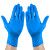 登升 一次性丁腈防护手套 餐饮加工清洁防油耐用安全手套 100只/盒 蓝色加厚款 DS2005 S码