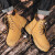 织墨大黄靴男女同款马丁靴2024夏季高帮休闲运动鞋男鞋英伦风复古短靴 黄色（单鞋） 39