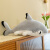 迪士尼恶搞鲨猫公仔玩偶鲨鱼猫咪毛绒玩具大号娃娃睡觉抱枕女生生日礼物 鲨猫 130/cm