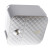 金诗洛 K5138 壁挂菱形格纸巾盒 多功能卫生间防水抽纸厕纸盒置物架盒 白色