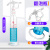 玻璃翻泡瓶 测定汞含量具三路活塞翻泡瓶冷原子测汞吸收还原瓶8/1 还原吸收管 25ml