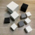 定制适用EVA泡沫方块黑白灰色幼儿园积木立方体玩具机器人比赛道具正方体 10厘米 黑色12块