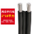普霖乐 2芯3芯电缆线铝芯户外电线2.5/4/6/10/16/25平方平行铝线 备件 国标2心10平方50米 