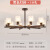 北原野子北欧风格灯具美式铁艺客厅吊灯现代简约卧室灯创意时尚餐厅灯