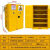 定制锂电池充电防爆柜安全储存柜防火防爆箱带漏电保护排风扇议价 90加仑四块层板