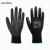 Portwest轻薄透气舒适灵活防滑耐磨防切割食品级精细操作手套A120 A120-黑色 3双 L
