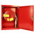 援邦 消防软管卷盘存储箱 家庭楼道学校工厂消防器材轻便水龙箱700X500X160-0.6MM