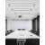 亦夏（YIXIA）超薄嵌入式led长条灯 办公室会议室走廊过道石膏板吊顶内嵌平板灯 定制开孔1800x200mm白光外框颜色