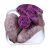 虎钢馋紫薯新鲜番薯地瓜农家蔬菜现挖软糯板栗山芋红小番薯紫心蜜薯 小果 3斤